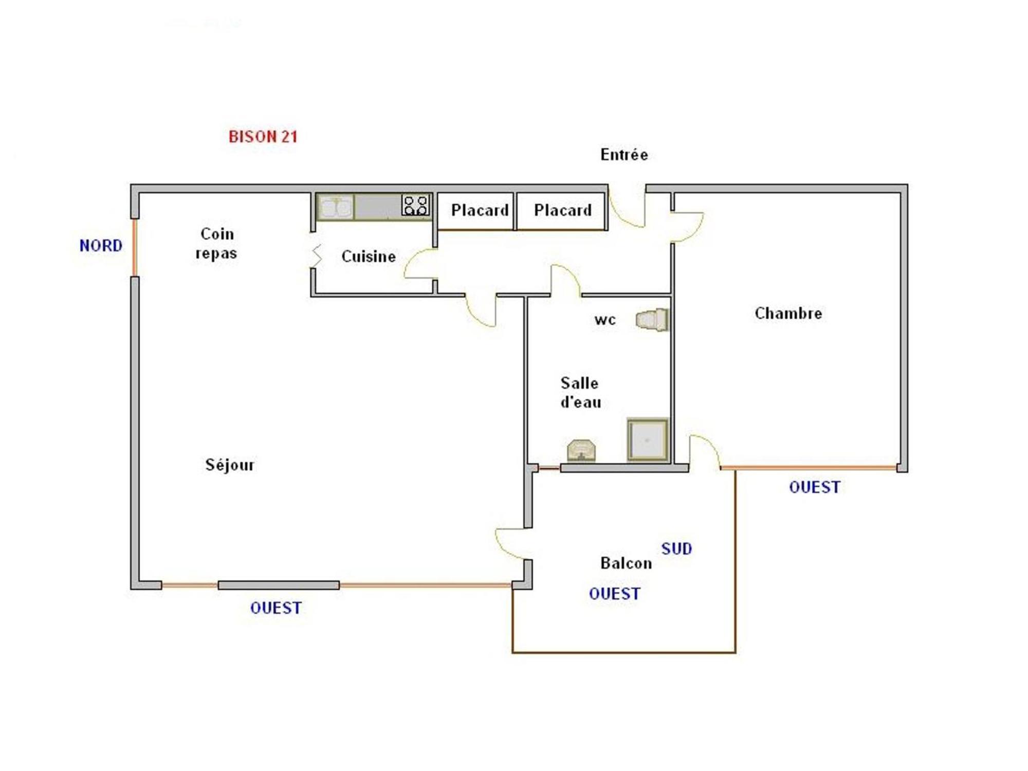 Appartement 2 Pieces, 4 Couchages, Proche Centre Station, Wifi - Fr-1-304-46 라클루자 외부 사진